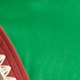 Crochet-trim string bikini bottom COLLEGIATE GREEN