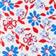 Kids' silk tie in paisley IVORY MULTI DITSY FLORA